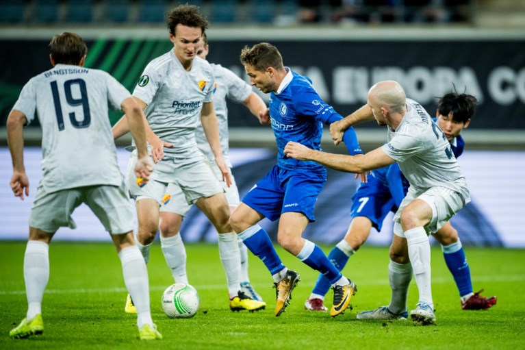 AA Gent gaat voor eigen publiek onderuit tegen Djurgarden in de Conference League