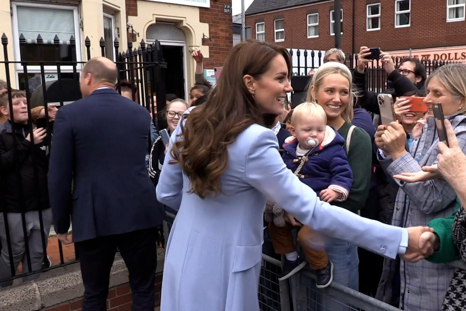 Uncomfortable situation for Kate Middleton in Northern Ireland: “It would be better if you were in your country”