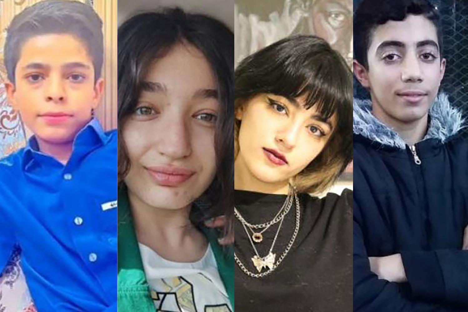 La vittima più giovane aveva appena 11 anni: questi ragazzi non cresceranno mai perché hanno sostenuto un futuro migliore in Iran