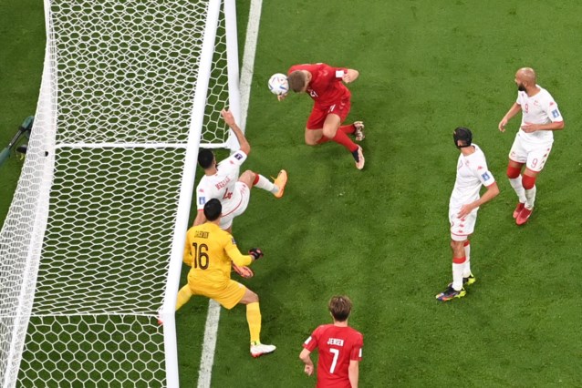 Denemarken raakt niet voorbij Tunesië na misser vanop halve meter in hun WK-opener