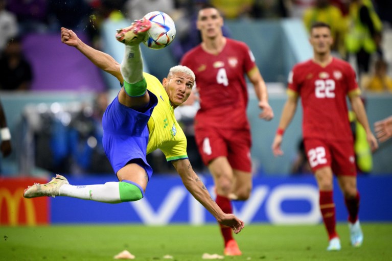 Niet Neymar, wel Richarlison is de held van Brazilië met fabelachtig doelpunt: Goddelijke Kanaries dollen met Servië