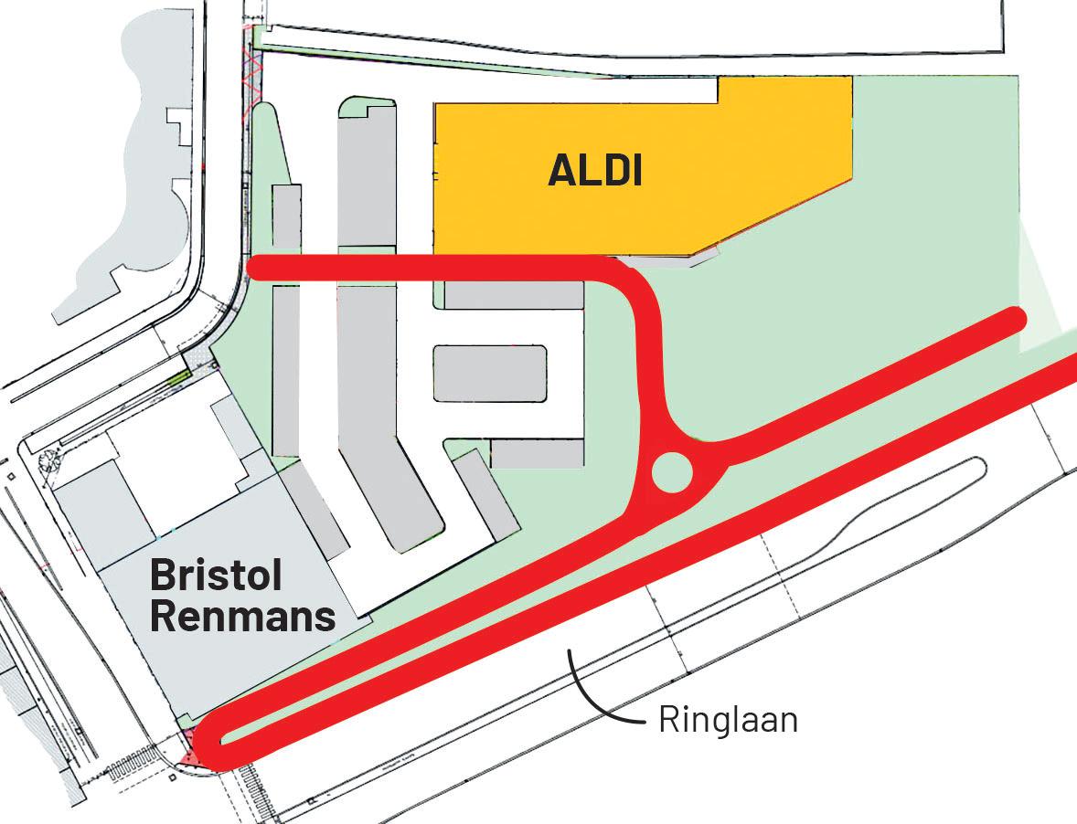 Aldi en Bristol willen van plaats wisselen Herentals Het