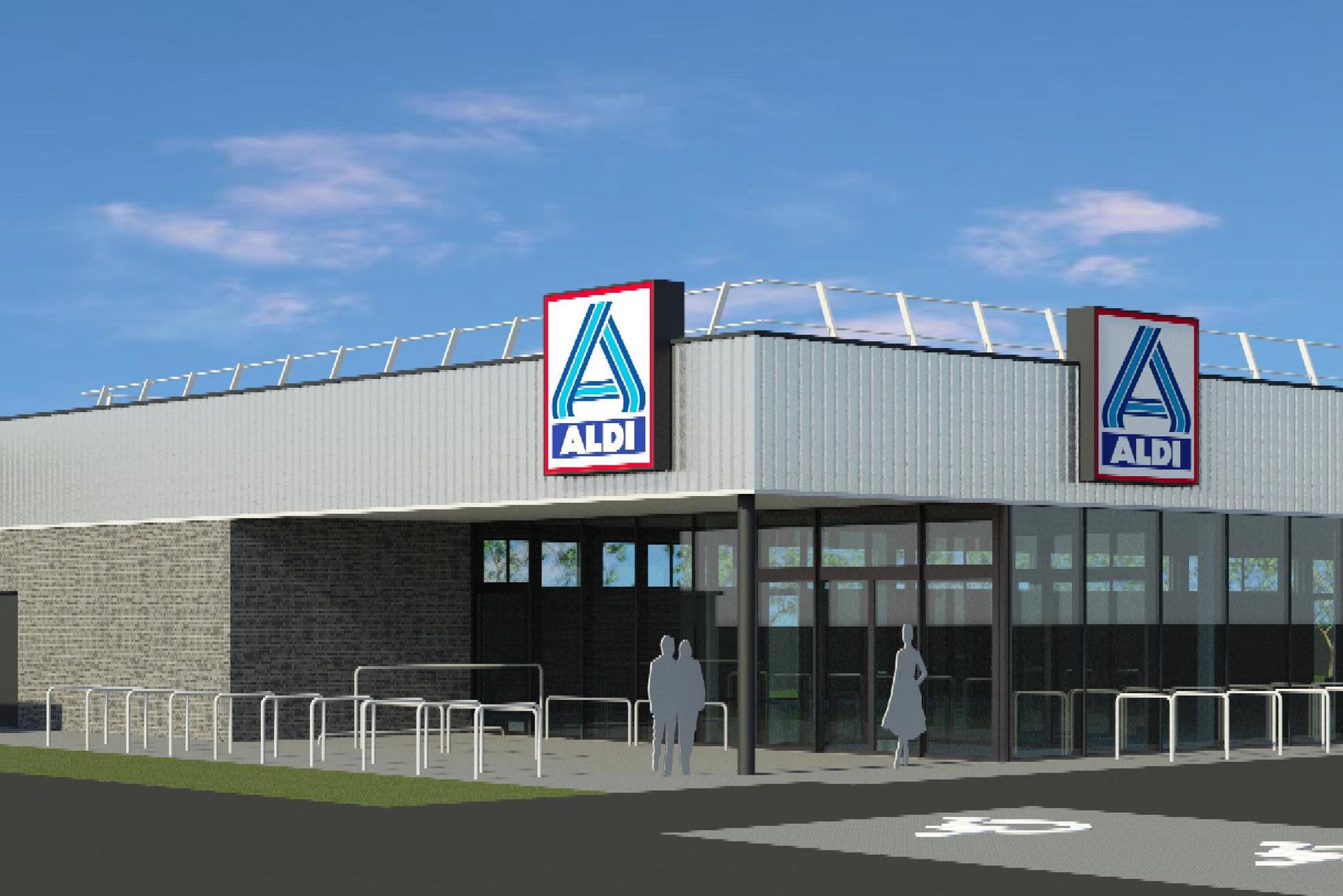 Aldi Heide wordt afgebroken en vervangen door een dubbel zo groot pand