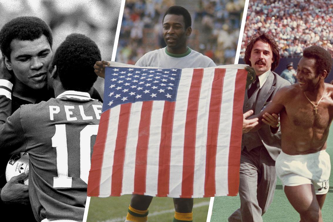 Dyed grass, millions of dollars and many beautiful women: this is Pelé’s forgotten American epilogue