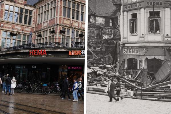 Burnt down, rebuilt and now sold for 21 million euros: a shopping center with a long history is changing (Ghent)