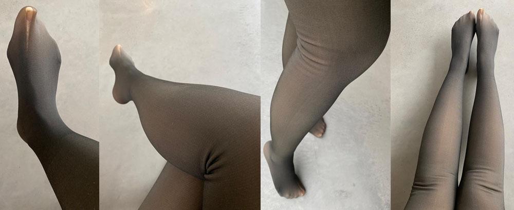 GETEST. De trompe-l'oeilpanty met laagje populair op Tiktok: “Mijn benen zien er wat groen uit” | Het Mobile