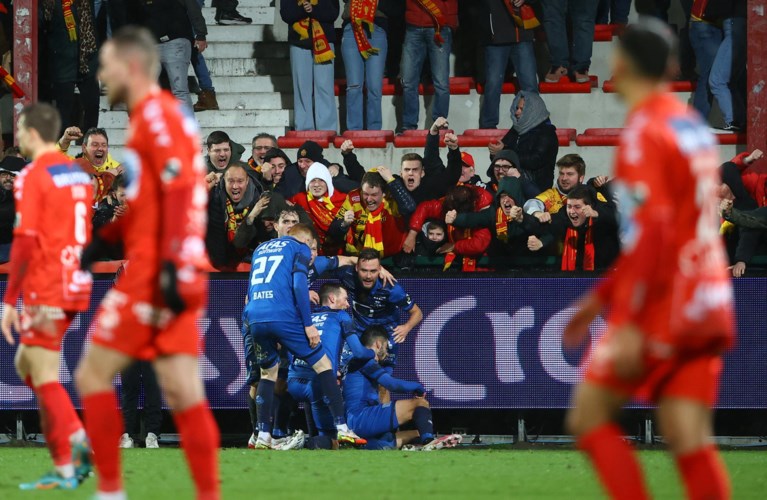 KV Mechelen is the first semi-finalist in the Croky Cup after a late winning goal against KV Kortrijk