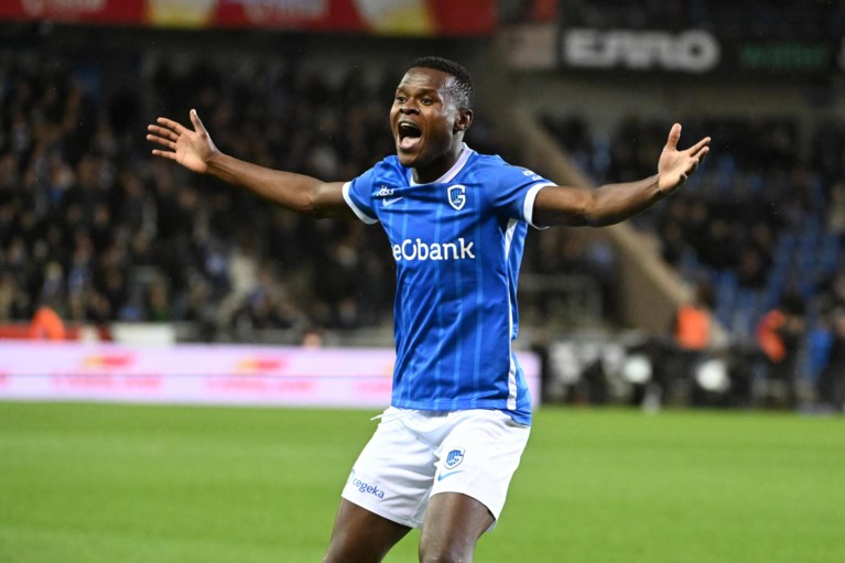 Class flash from acquisition Yira Sor gives Racing Genk victory in a hard-fought match against courageous Zulte Waregem