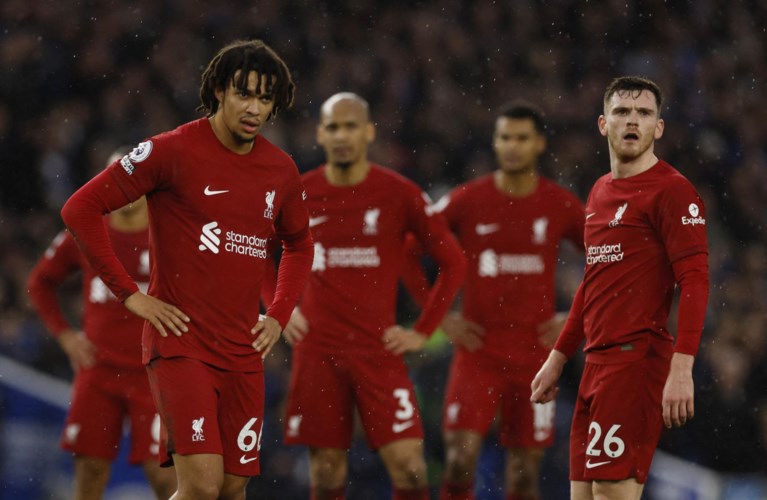 Zonder Leandro Trossard lukt het ook: Brighton wint met duidelijke cijfers van Liverpool en springt ook over The Reds in de stand