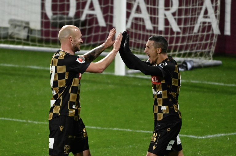 Sint-Truiden records an easy away win at Eupen and settles into the top eight