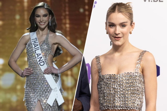 La concorrente di Miss Universo è rimasta sbalordita dal suo “vestito unico”, ma Pommelien Thijs era già davanti a lei