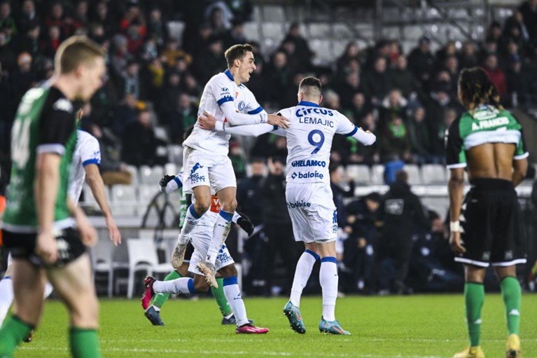 AA Gent maakt dubbele achterstand goed, maar gaat in extremis toch nog onderuit bij Cercle Brugge