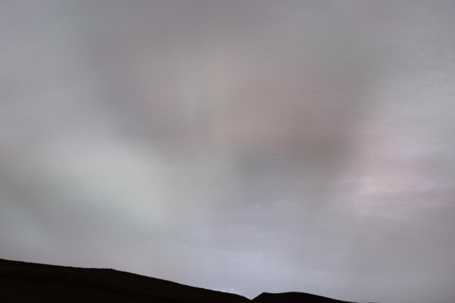 The first image of sunlight on Mars