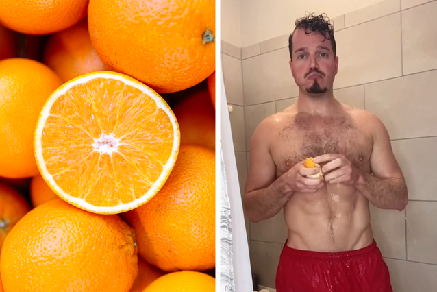 Suddenly all kinds of people are eating oranges in the shower: what’s that good for?