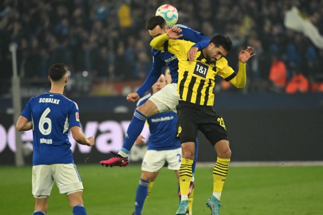 Michael Frey (formerly Antwerp) contributes an assist for Schalke 04 in the equalizer against rivals Borussia Dortmund.