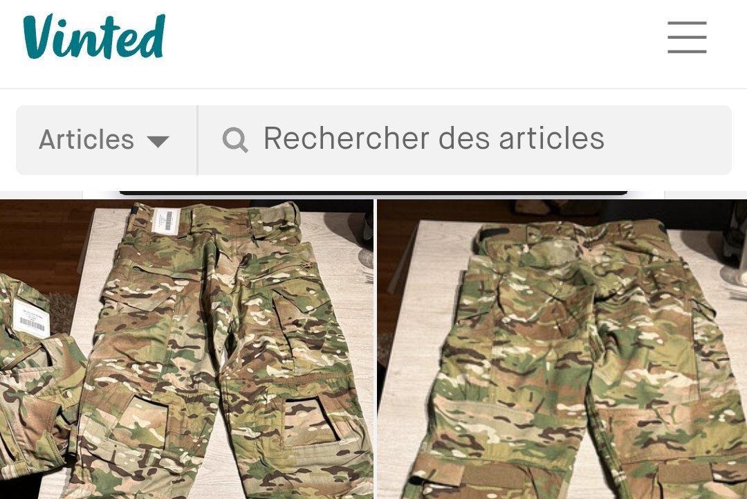 St vandaag Bulk Nieuw Belgisch legeruniform nog niet onder alle militairen verdeeld, maar  wel al te koop op Vinted | Het Nieuwsblad Mobile
