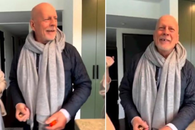 Bruce Willis parla davanti alla telecamera per la prima volta da quando gli è stata diagnosticata la demenza frontotemporale e sua moglie condivide un video emozionante: “Ho iniziato la giornata piangendo”