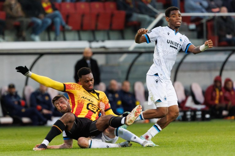 Noa Lang houdt hoop op top vier levend voor Club Brugge met twee snelle goals bij KV Mechelen