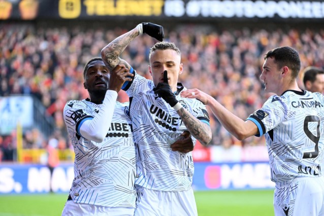 Noa Lang houdt hoop op top vier levend voor Club Brugge met twee snelle goals bij KV Mechelen