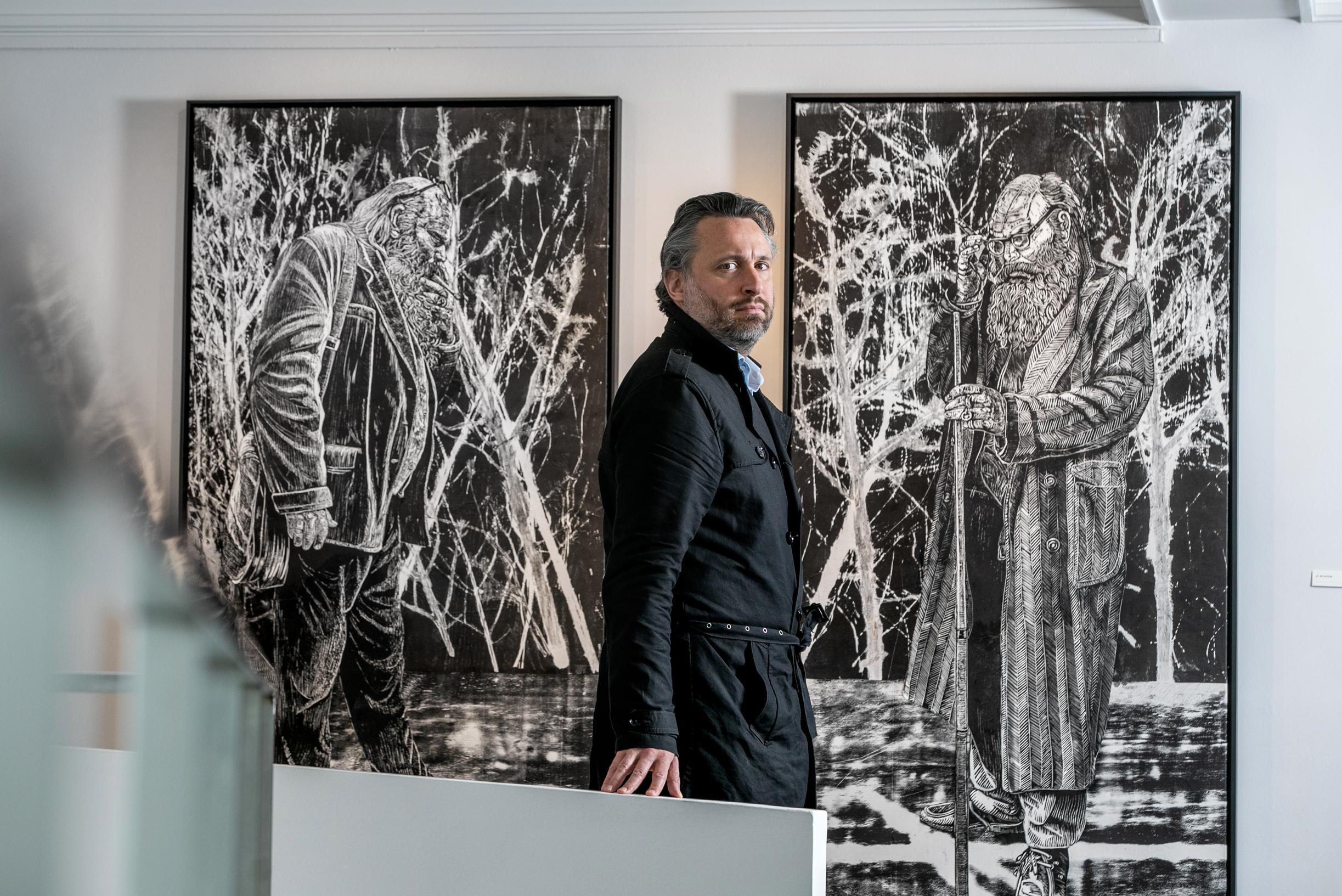 Tom Liekens exposeert fantasiewerken in Halle in Geel “Gewelddadige sprookjes waarvan je de afloop zelf mag verzinnen” Het Nieuwsblad Mobile afbeelding