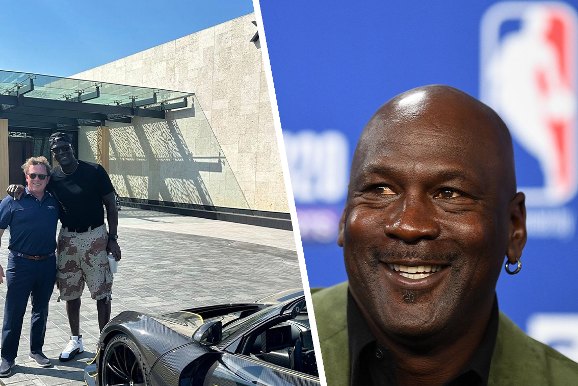 Basketbalicoon Michael Jordan legt ruim 3 miljoen op tafel voor nieuwe sportwagen: “Het was een speciale dag”