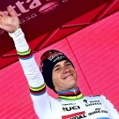 Remco Evenepoel moest de Giro verlaten na een positieve coronatest.