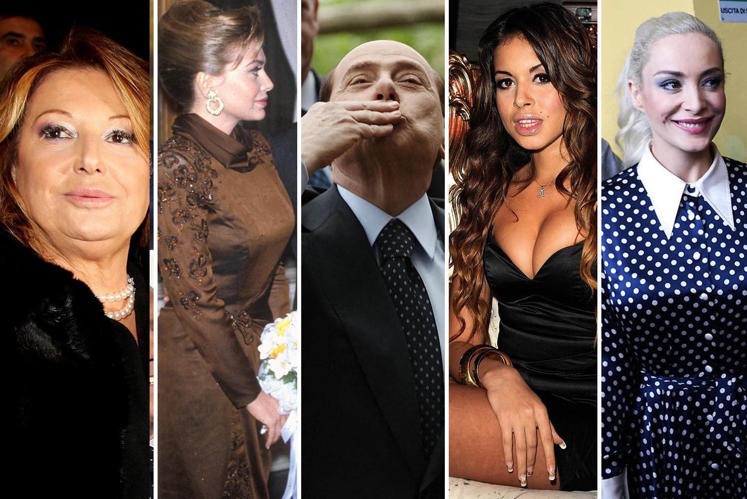 Hoe ouder hij werd, hoe jonger zij werden de (ex-)vrouwen van Silvio Berlusconi Het Nieuwsblad Mobile foto
