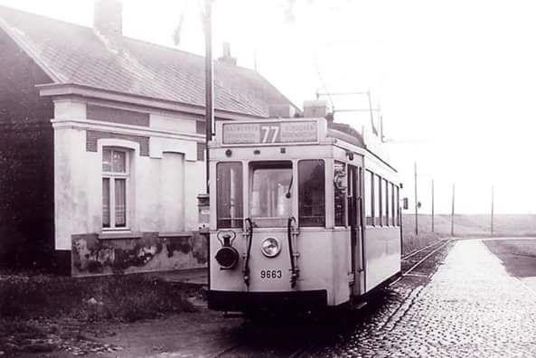Musée des polders enrichi des vestiges des voies de tramway de la ligne 77 (Berendrecht-Zandvliet-Lillo)
