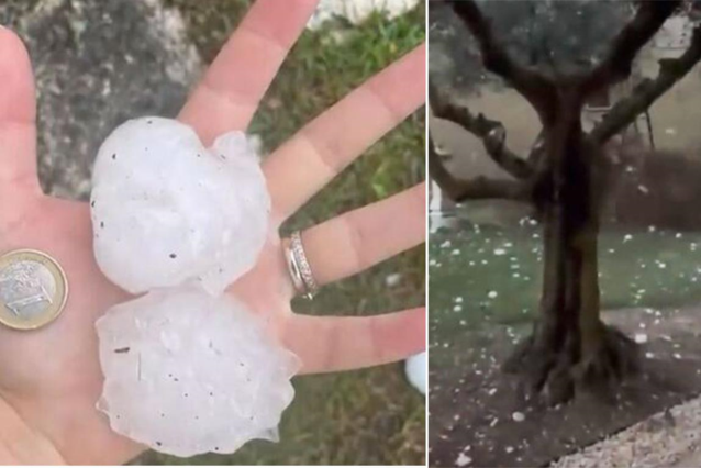 At least 110 injured in northern Italy by thunderstorms with hail balls as tennis balls