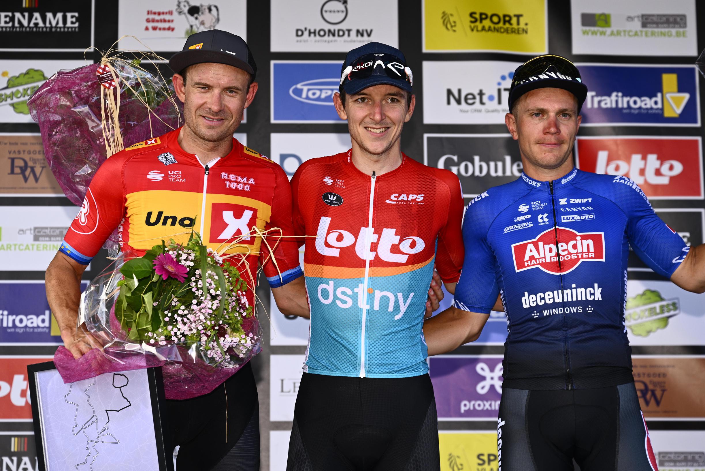 Gianni Vermeersch valt naast podium in Egmont Cycling Race Het Nieuwsblad Mobile