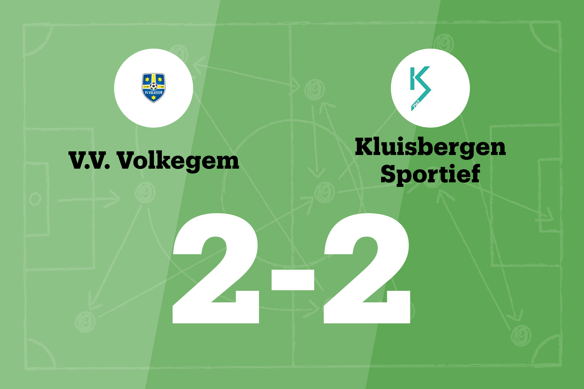 VV Volkegem B Speelt Gelijk In Thuiswedstrijden Tegen Kluisbergen ...