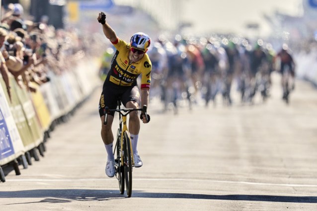 Wout van Aert celebrates at Tour of Britain after tactical masterstroke: “Cycling is boring and quite predictable”