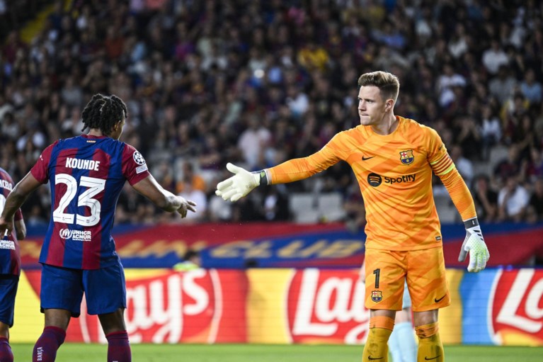 Stars and especially asterisks seen: Antwerp loses with forfeit figures at CL debut in Barcelona