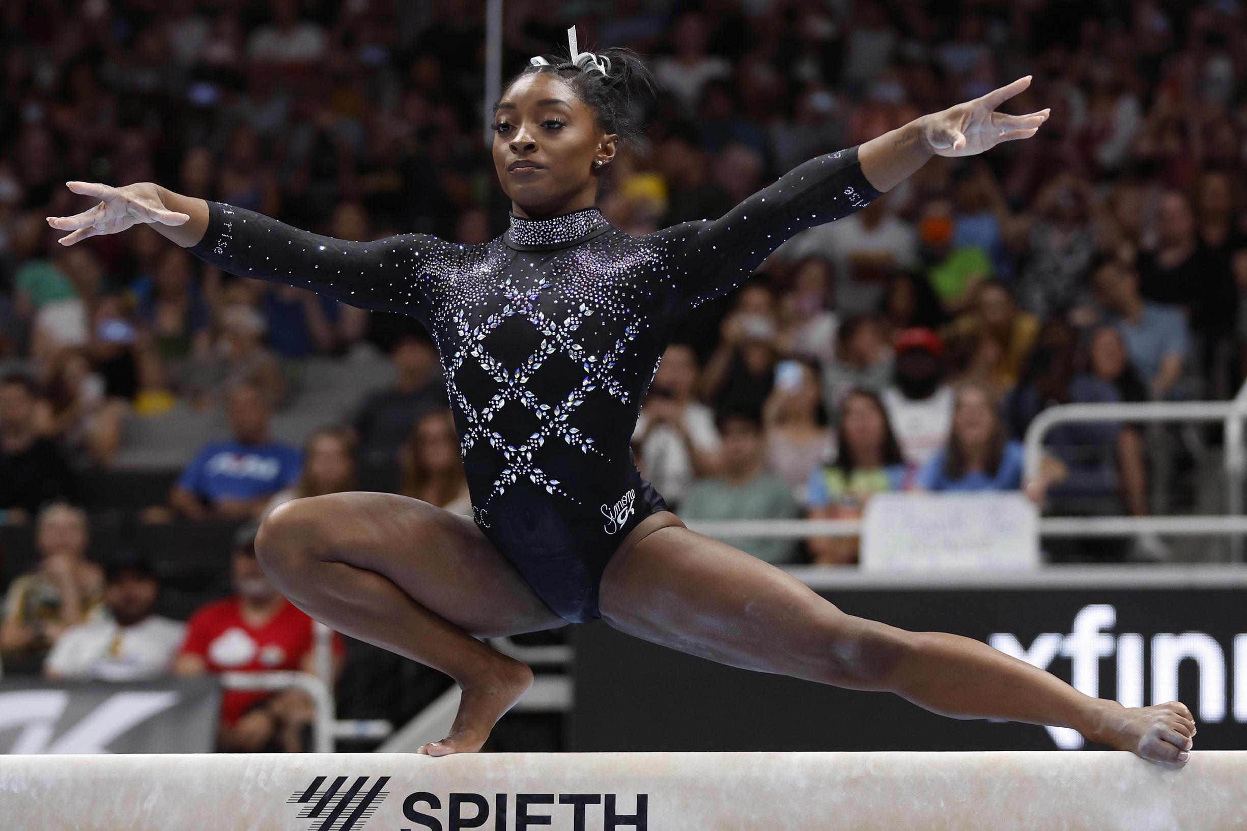 Na het afhaken van Nina Derwael moet superster Simone Biles van het WK  Turnen in Antwerpen een succes maken: “Terug naar waar het allemaal begon”  | Het Nieuwsblad Mobile