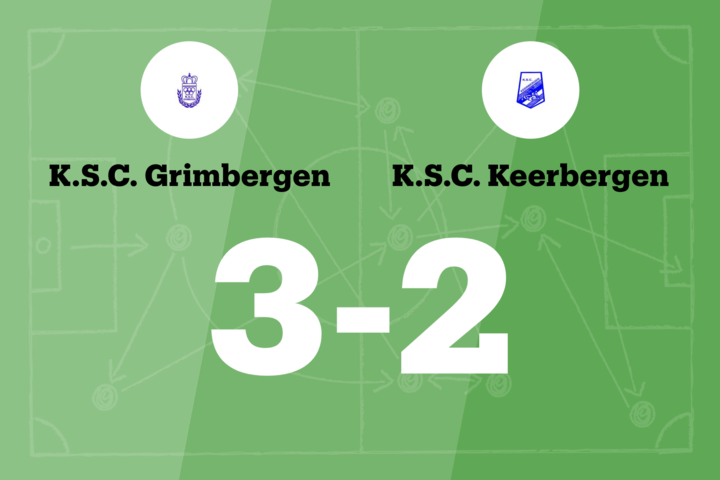 KSC Grimbergen B wint ook van KSC Keerbergen