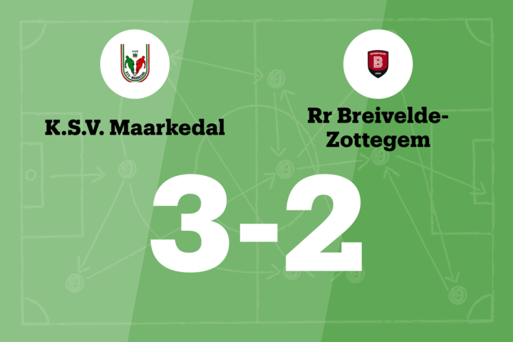 KSV Maarkedal wint thuis van RR Breivelde-Zottegem