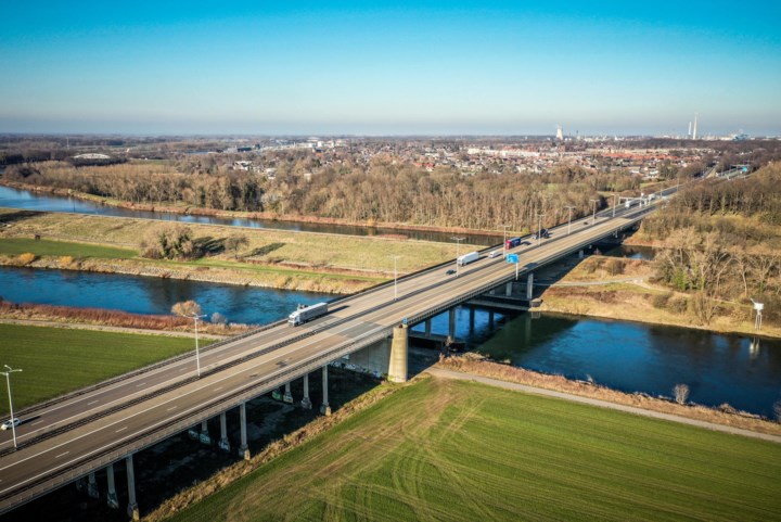 Viaduct op E314 aan grens in Boorsem komend weekend afgesloten voor herstelling