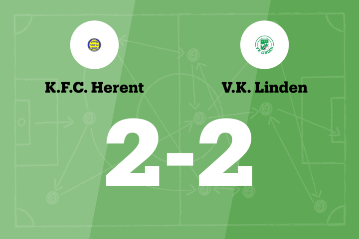 KFC Herent speelt gelijk in thuiswedstrijd tegen VK Linden