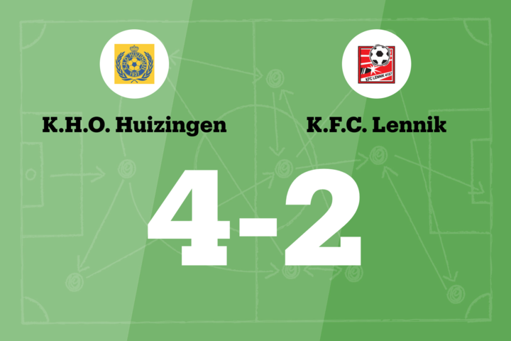 Lams maakt twee goals voor KHO Huizingen B in wedstrijd tegen KFC Lennik B