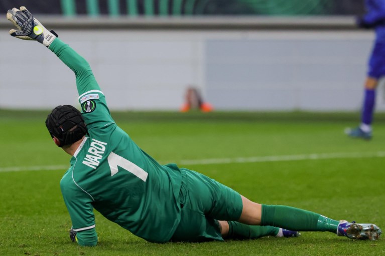 AA Gent wins with fingers in the nose against Zorya Luhansk, but sees goalkeeper Nardi drop out with a horror injury