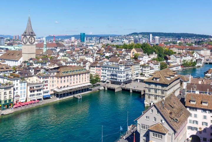 Zürich en Singapore zijn duurste steden ter wereld, volgens The Economist