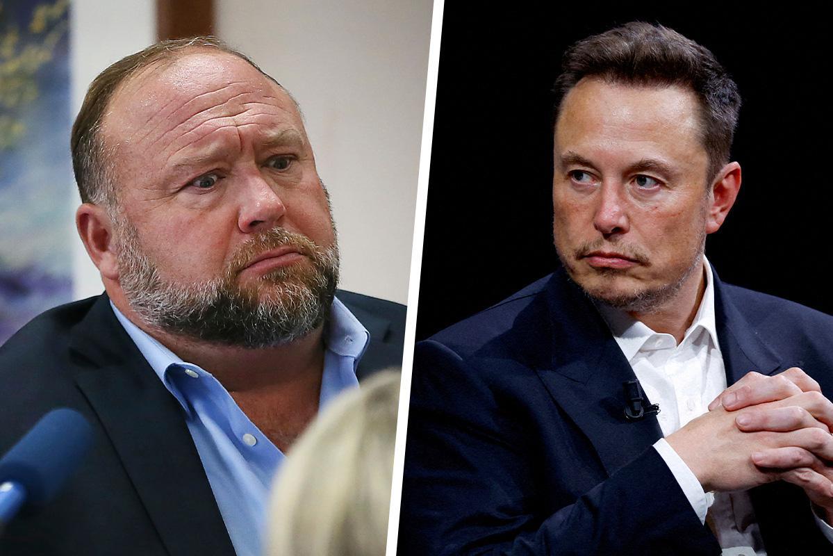Elon Musk inquires about the return of conspiracy theorist Alex Jones to X with users