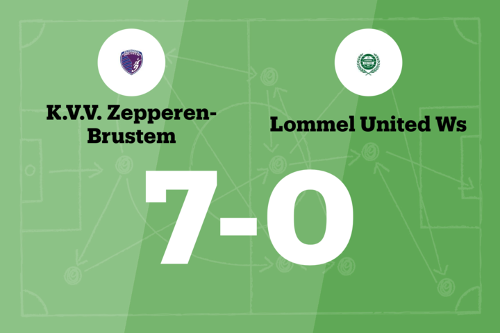 Zepperen-Brustem wint in doelpuntenfestijn van Lommel United WS