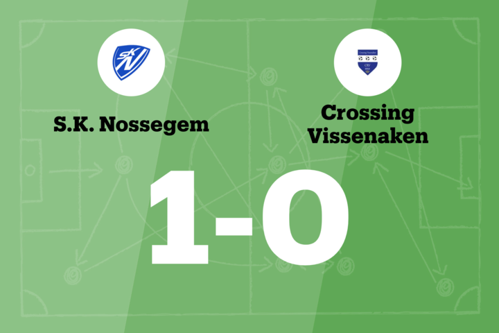 Vangrunderbeek is goud waard voor SK Nossegem tegen Crossing Vissenaken