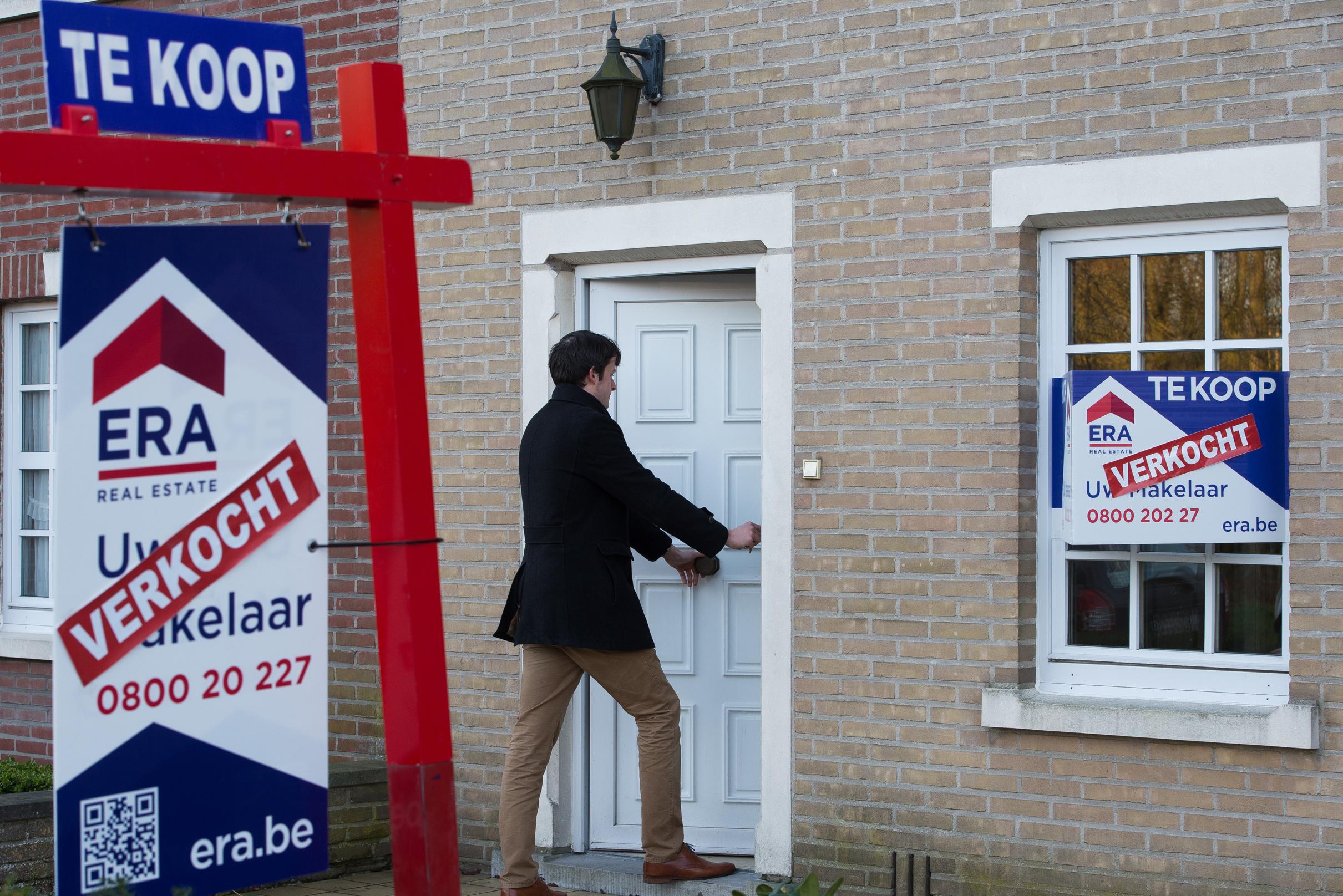 Flandern upplever det första bostadsprisfallet på ett decennium