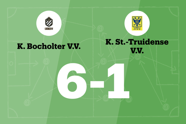 Bocholter VV wint in doelpuntenfestijn van K.St.-Truidense VV B