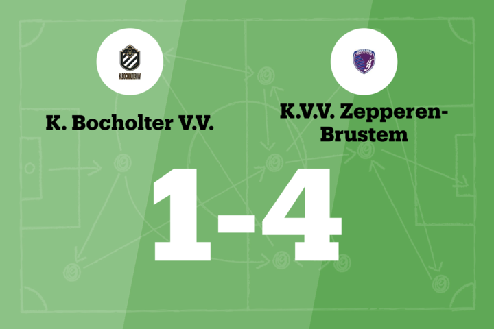 Zepperen-Brustem boekt overtuigende zege op Bocholter VV B