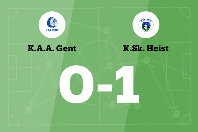 Goossens mène le KSK Heist devant le Jong KAA Gent (Heist-op-den-Berg)