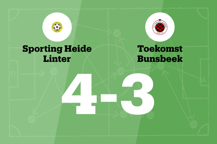 Sporting Heide Linter zet succesvolle reeks voort met ruime zege op Toekomst Bunsbeek