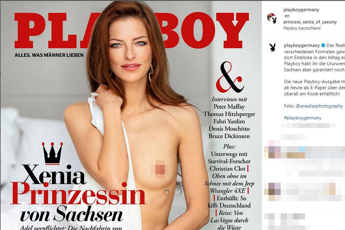 Primeur voor Duitse prinses: als eerste aristocraat ooit in Playboy | Het  Nieuwsblad Mobile